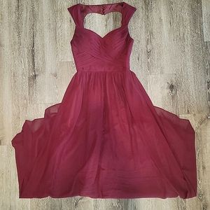 Formal Burgendy Dress